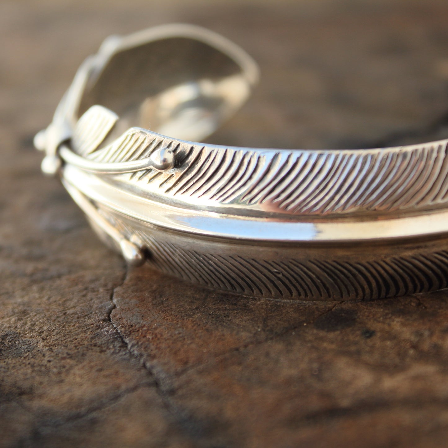 Brazalete hoja de plata | Arenas Jewelry - ArenasJewelry