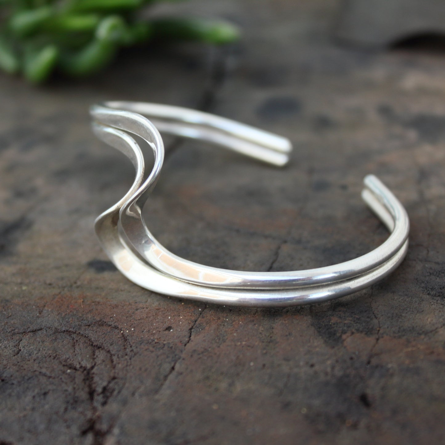 Pulsera de Plata Modelo Ola | Arenas Jewelry - ArenasJewelry