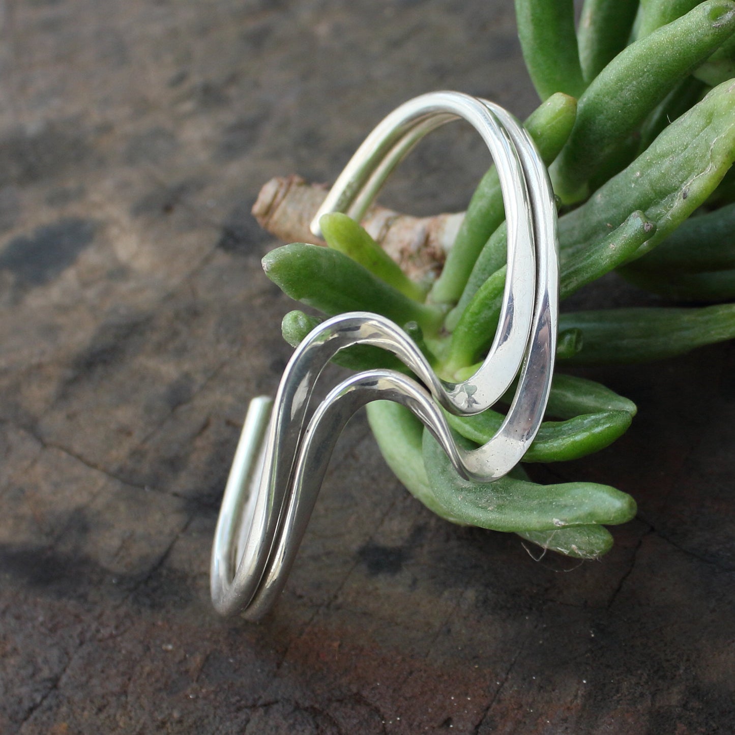 Pulsera de Plata Modelo Ola | Arenas Jewelry - ArenasJewelry