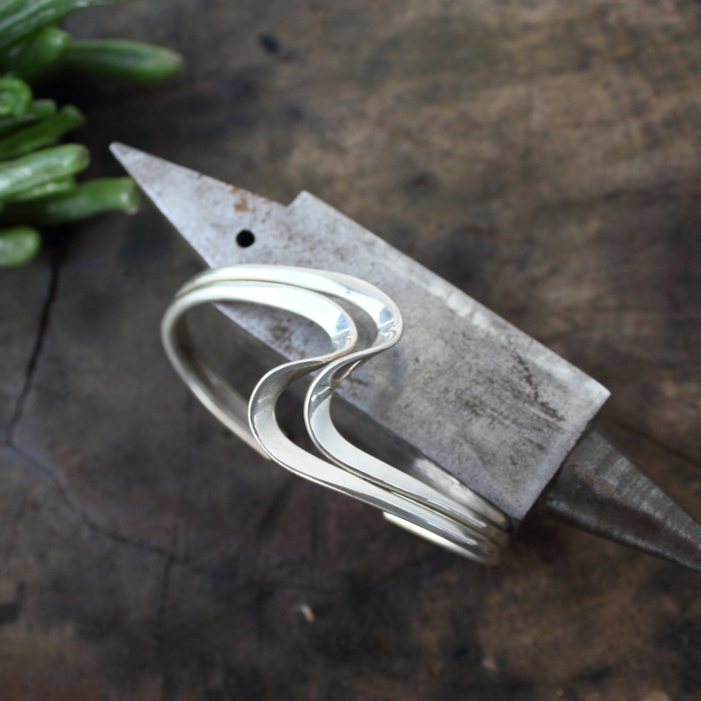 Pulsera de Plata Modelo Ola | Arenas Jewelry - ArenasJewelry