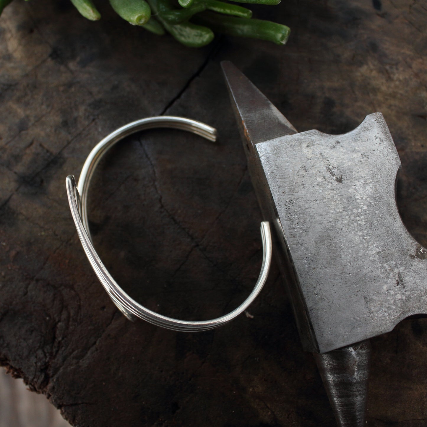 Pulsera de Plata Modelo Olas Cerrada | Arenas Jewelry - ArenasJewelry