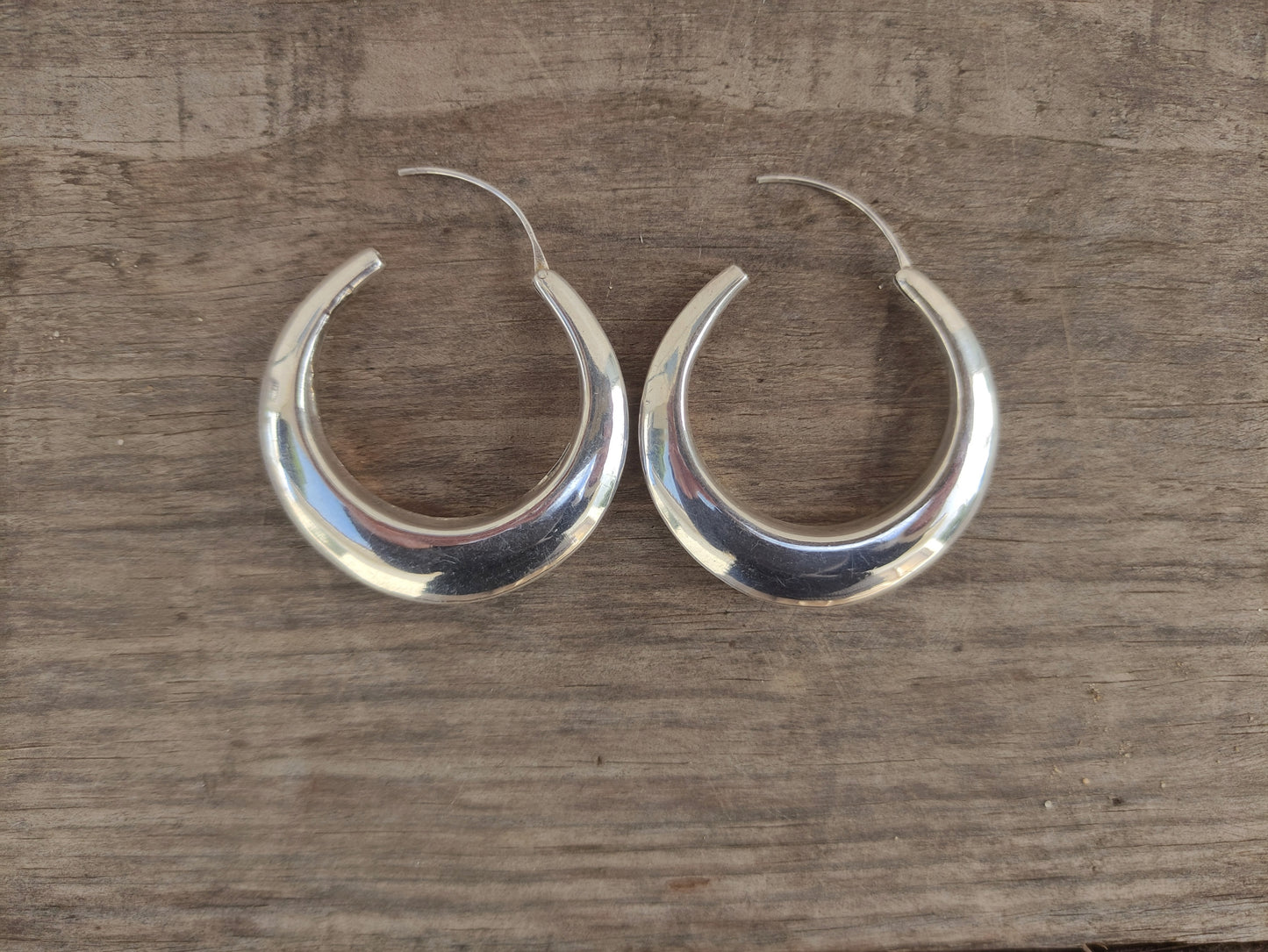 Aros de Plata - Aros Gipsy 49mm - ArenasJewelry