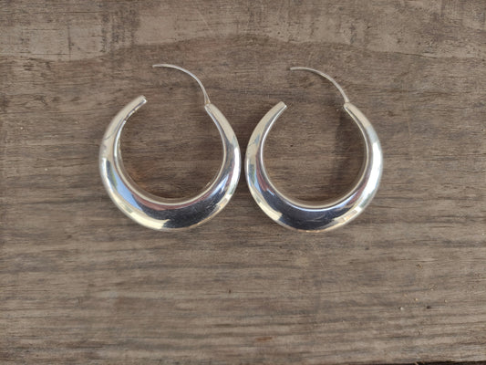 Aros de Plata - Aros Gipsy 49mm - ArenasJewelry