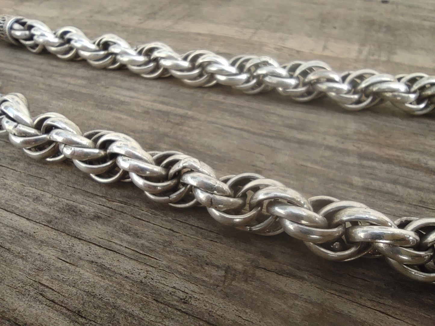 Cadena de Plata Cuerda 62cm - ArenasJewelry