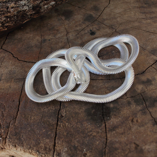Cadena de plata Snake | Arenas Jewelry - ArenasJewelry