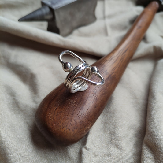 Anillo Minimalista de Plata de Ley Talla 12 |  Arenas Jewelry - ArenasJewelry