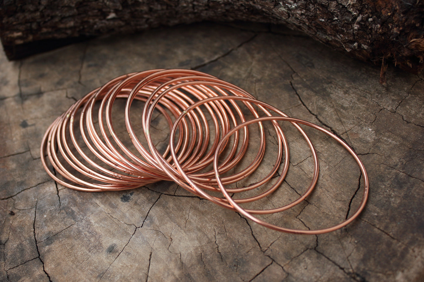 Pulseras | Set de 6 Pulseras de Cobre