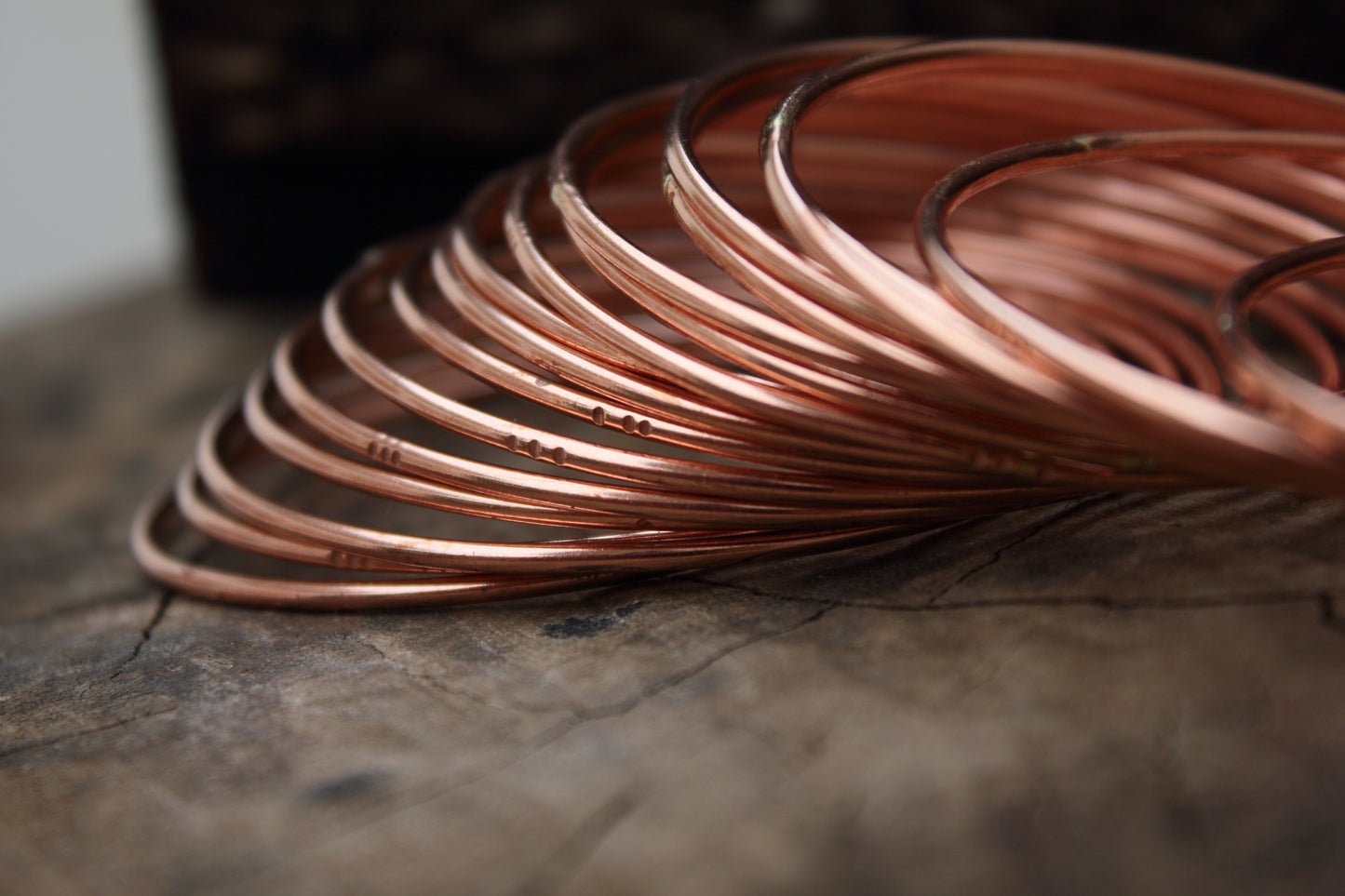 Pulseras | Set de 6 Pulseras de Cobre