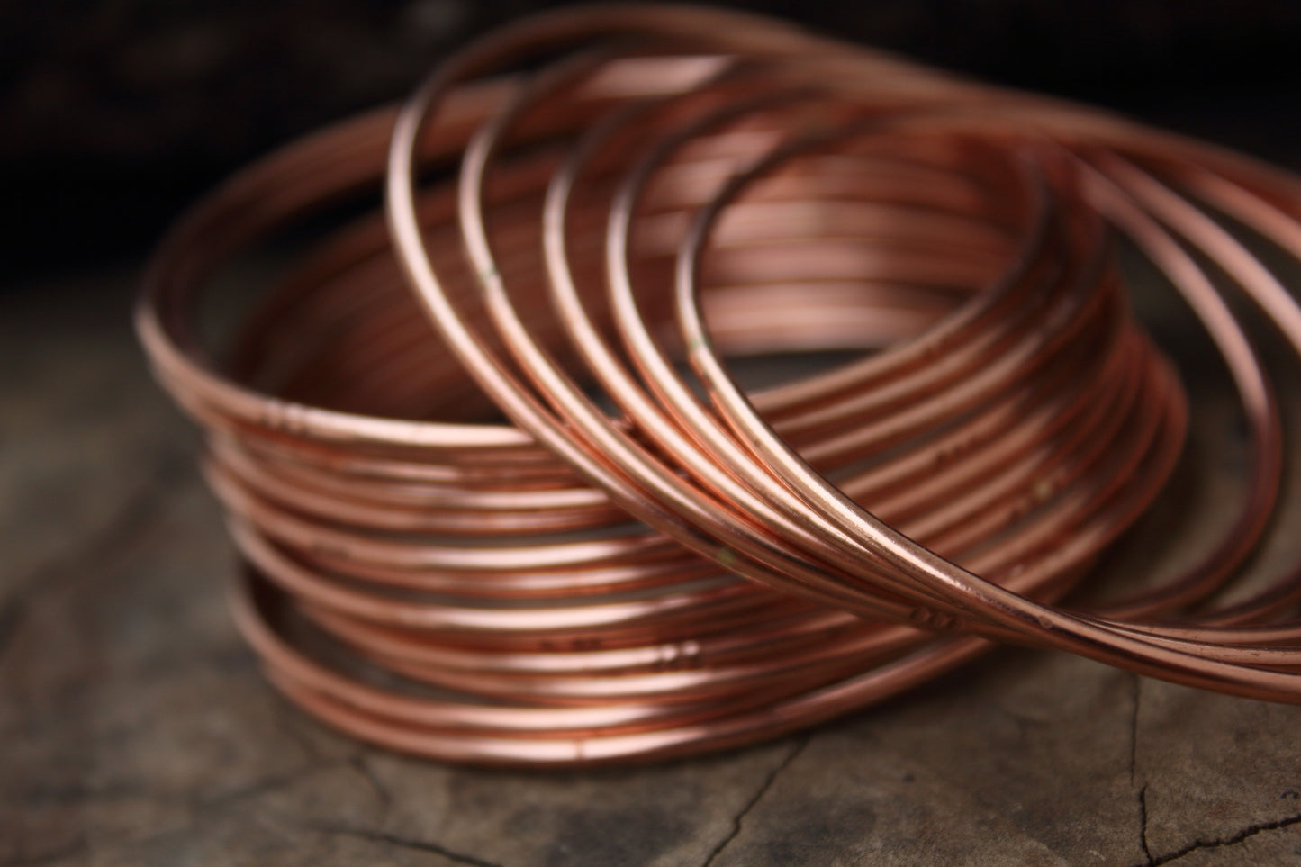 Pulseras | Set de 6 Pulseras de Cobre