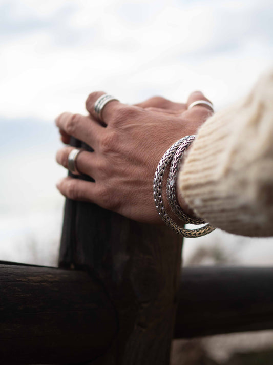 Pulsera Cola de Zorro de 220mm - ArenasJewelry